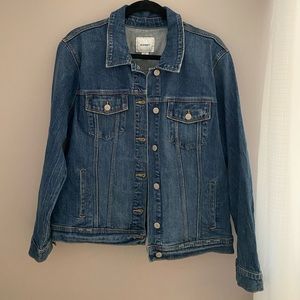 True Blue Denim Jacket- Old Navy stretch denim